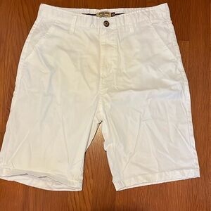 White Hudson & Barrow Shorts